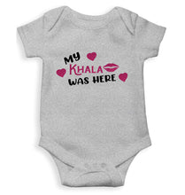 Load image into Gallery viewer, Khala Was Here Eid Rompers for Baby Boy- KidsFashionVilla
