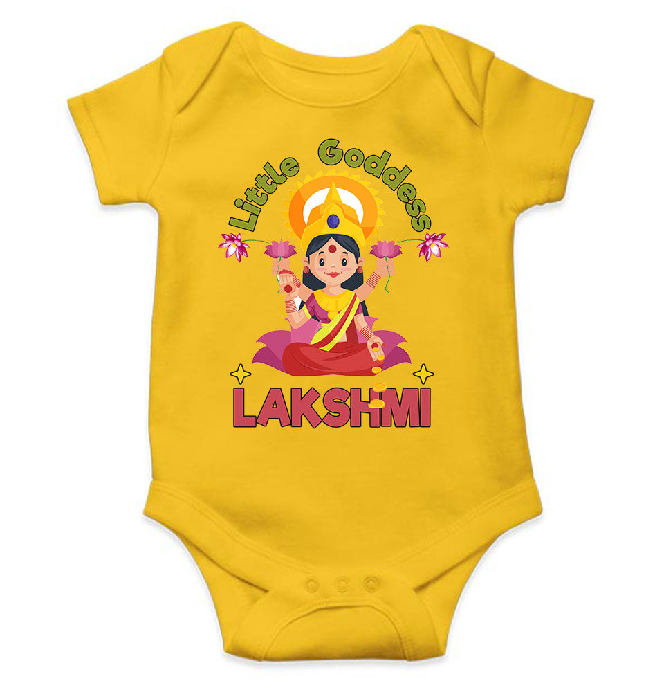 Custom Name Little Goddess Navratri Rompers for Baby Girl- KidsFashionVilla