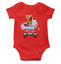 Load image into Gallery viewer, Jungle Jeep Cartoon Rompers for Baby Boy- KidsFashionVilla
