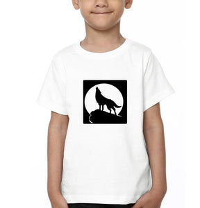 WOLF Half Sleeves T-Shirt for Boy-KidsFashionVilla