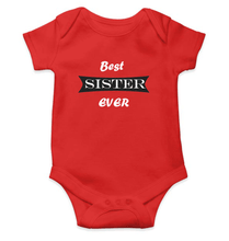 Load image into Gallery viewer, Best Sister Ever Rompers for Baby Girl- KidsFashionVilla
