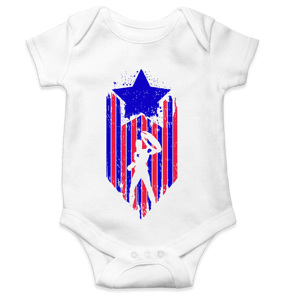 Captain America Web Series Rompers for Baby Boy- KidsFashionVilla