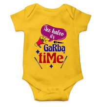 Load image into Gallery viewer, Ae Haloo Its Garba Time Navratri Rompers for Baby Boy- KidsFashionVilla
