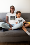 Mom Son Squad Mother And Son White Matching T-Shirt- KidsFashionVilla