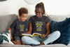 Proud Son Of A Freaking Awesome Mom Mother And Son Black Matching T-Shirt- KidsFashionVilla