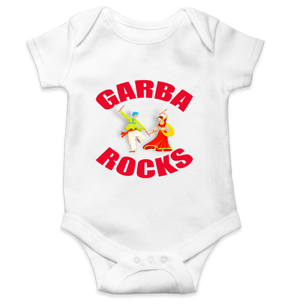 Garbha Rocks Rompers for Baby Boy- KidsFashionVilla