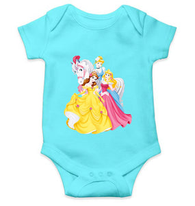 Princess Cartoon Rompers for Baby Girl- KidsFashionVilla