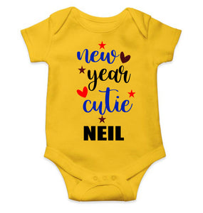 Customized Name New Year Cutie Rompers for Baby Boy- KidsFashionVilla