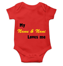 Load image into Gallery viewer, Nanu And Nani Loves Me Rompers for Baby Boy- KidsFashionVilla
