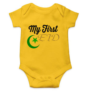 My 1st Eid Rompers for Baby Girl- KidsFashionVilla