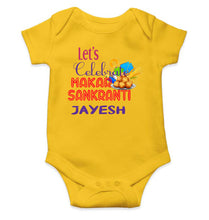 Load image into Gallery viewer, Makar Sankranti Rompers for Baby Boy- KidsFashionVilla
