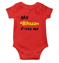 Load image into Gallery viewer, Bhua loves me Rompers for Baby Boy- KidsFashionVilla
