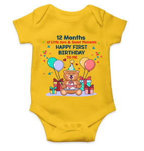 My First Birthday Rompers for Baby Girl- KidsFashionVilla