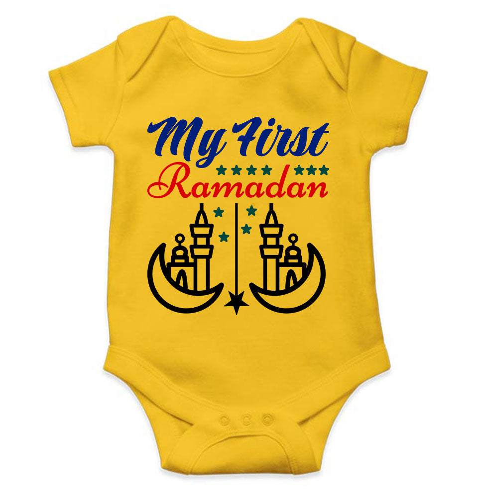 My First Ramadan Rompers for Baby Boy- KidsFashionVilla