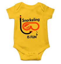Load image into Gallery viewer, Snorkeling Is Fun Rompers for Baby Boy- KidsFashionVilla

