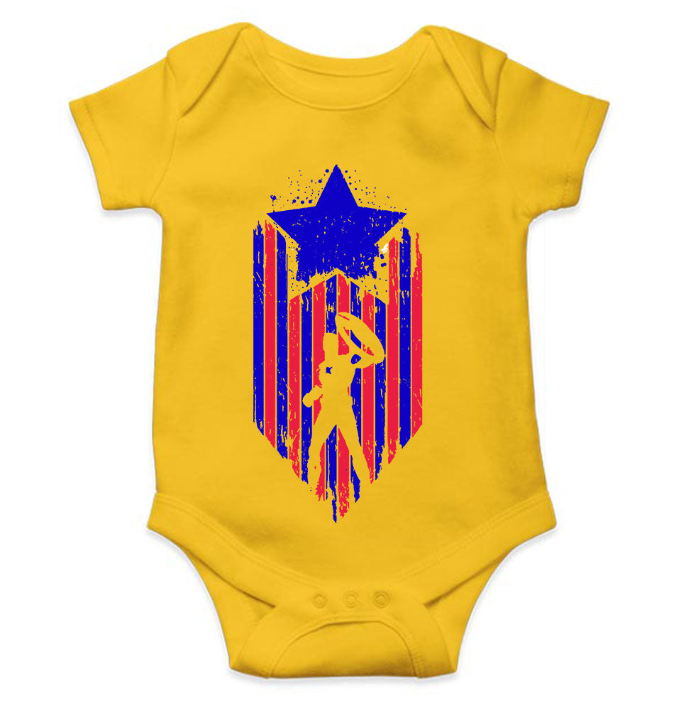 Captain America Web Series Rompers for Baby Boy- KidsFashionVilla