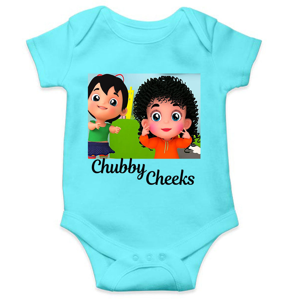 Chubby Cheeks Poem Rompers for Baby Boy- KidsFashionVilla