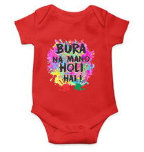 Load image into Gallery viewer, Bura Na Mano Holi Hai Rompers for Baby Boy - KidsFashionVilla
