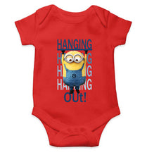Load image into Gallery viewer, Hanging Out Minion Rompers for Baby Boy- KidsFashionVilla
