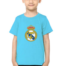 Load image into Gallery viewer, Real Madrid Half Sleeves T-Shirt for Boy-KidsFashionVilla
