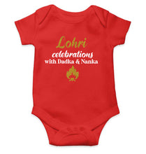 Load image into Gallery viewer, Lohri Celebrations Rompers for Baby Boy- KidsFashionVilla
