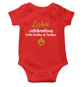 Lohri Celebrations Rompers for Baby Boy- KidsFashionVilla