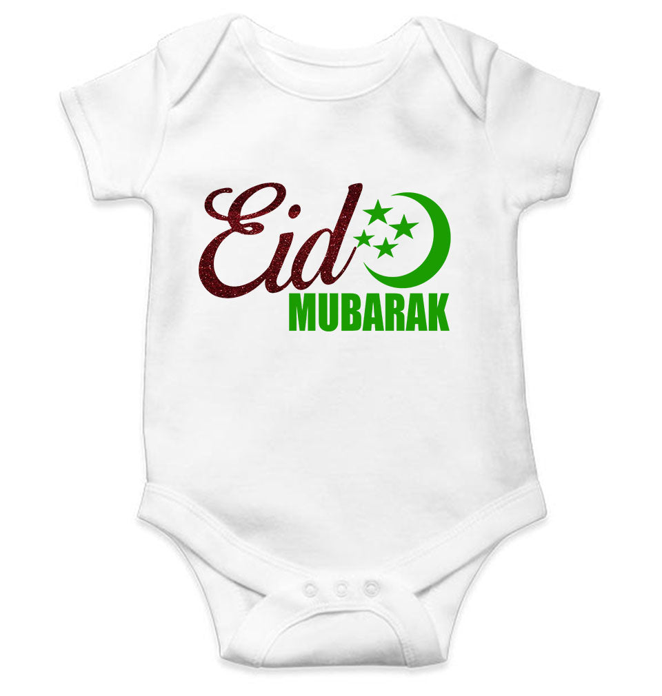 Eid Mubarak Rompers for Baby Boy- KidsFashionVilla