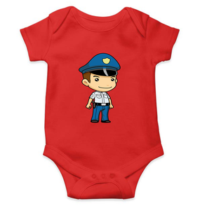 Future Police Rompers for Baby Girl- KidsFashionVilla