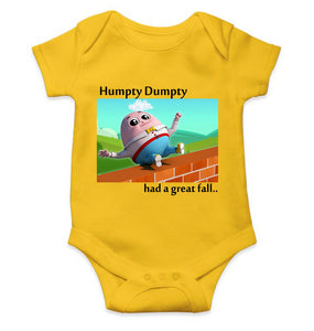 Humpty Dumpty Poem Rompers for Baby Girl- KidsFashionVilla