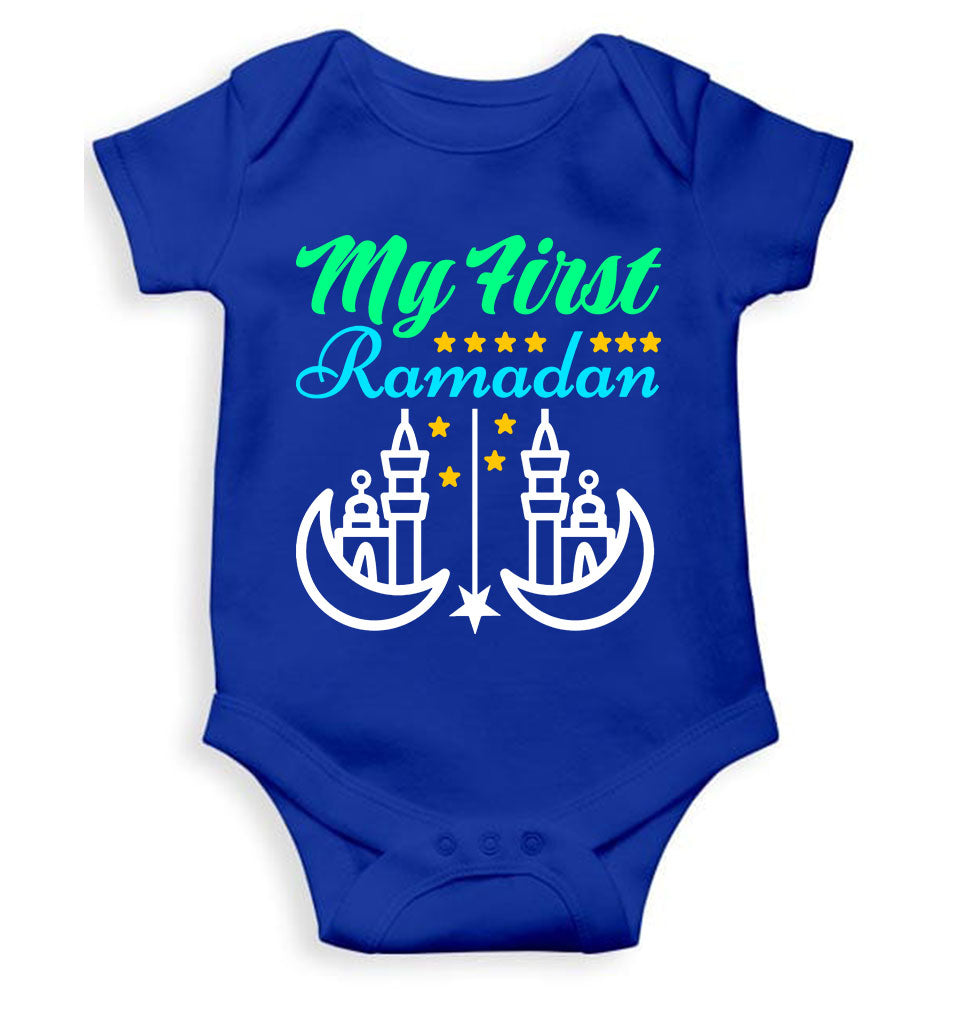 My First Ramadan Rompers for Baby Boy- KidsFashionVilla