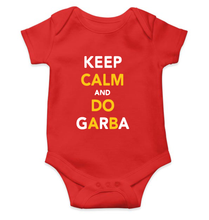 Load image into Gallery viewer, Keep Calm And Do Garbha Rompers for Baby Boy- KidsFashionVilla
