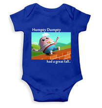 Load image into Gallery viewer, Humpty Dumpty Poem Rompers for Baby Girl- KidsFashionVilla
