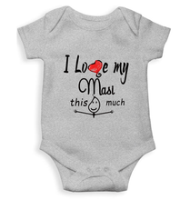 Load image into Gallery viewer, I Love My Masi  Rompers for Baby Boy- KidsFashionVilla
