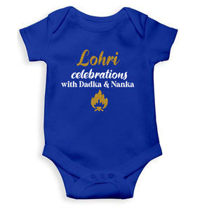 Lohri Celebrations Rompers for Baby Boy- KidsFashionVilla