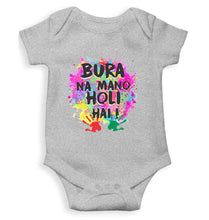 Load image into Gallery viewer, Bura Na Mano Holi Hai Rompers for Baby Boy - KidsFashionVilla
