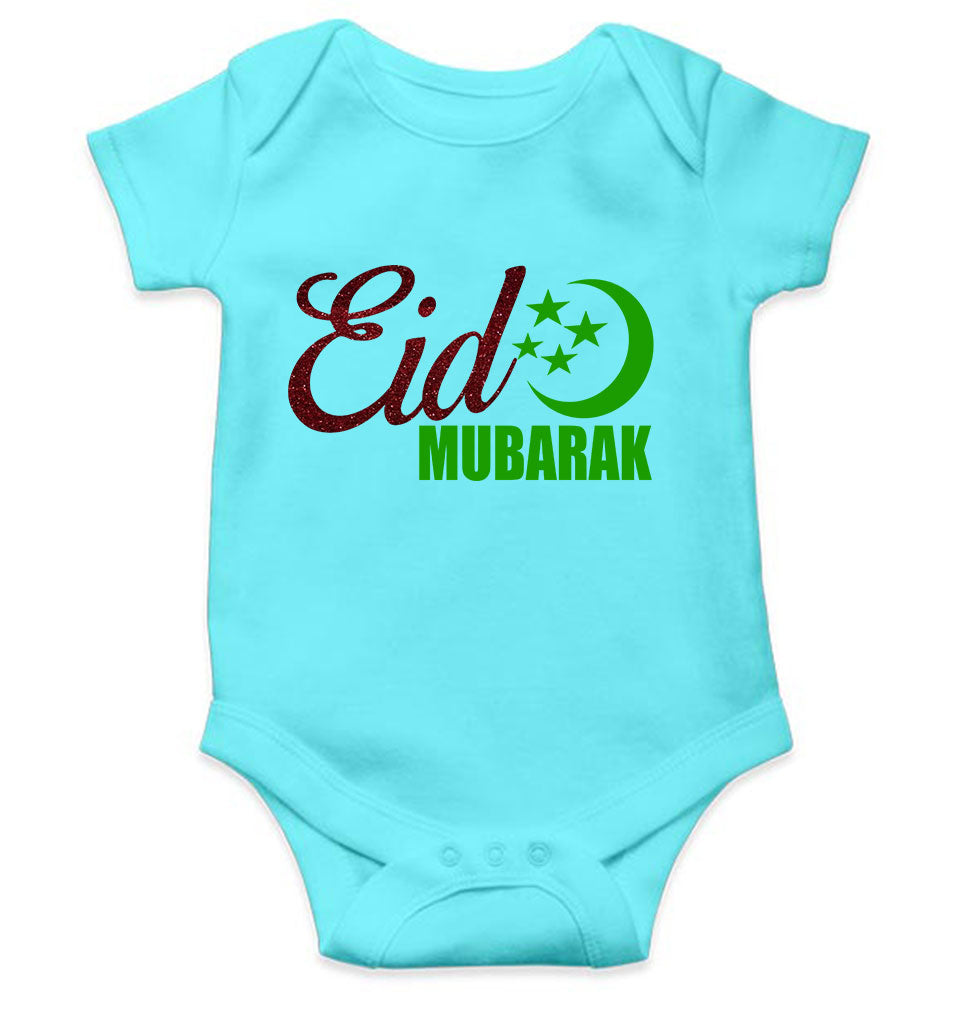 Eid Mubarak Rompers for Baby Boy- KidsFashionVilla