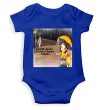 Load image into Gallery viewer, Barish Aayi Cham Cham Poem Rompers for Baby Girl- KidsFashionVilla
