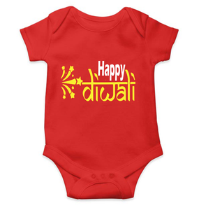 Happy Diwali Rompers for Baby Boy- KidsFashionVilla