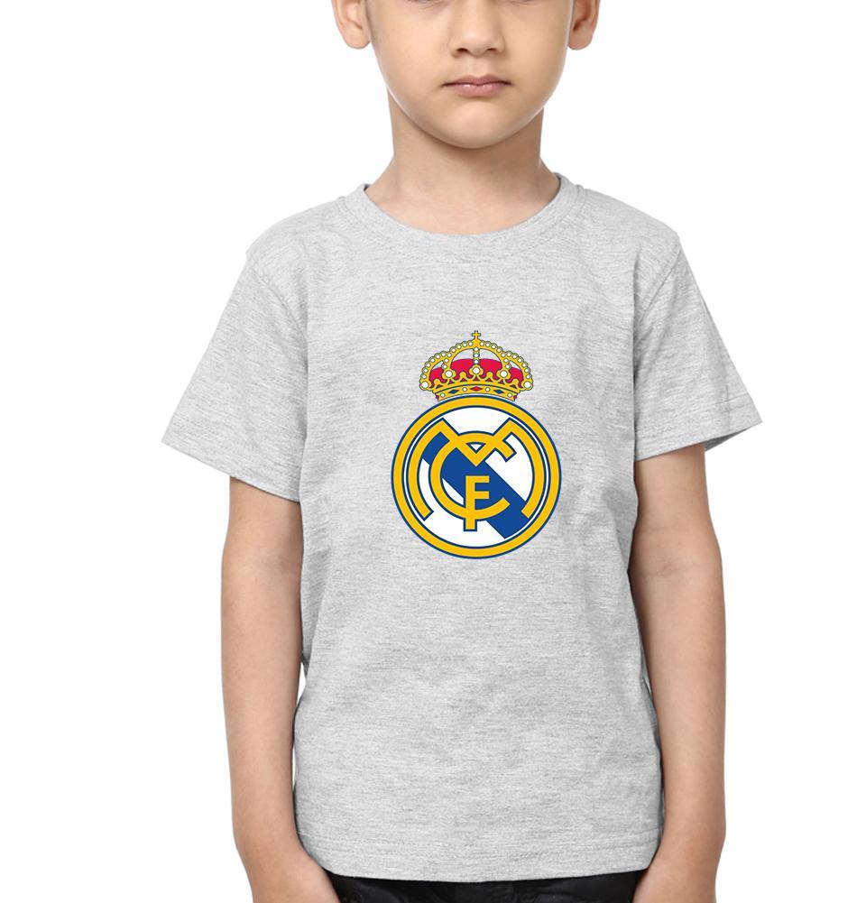 Real Madrid Half Sleeves T-Shirt for Boy-KidsFashionVilla