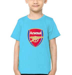 Arsenal Half Sleeves T-Shirt for Boy-KidsFashionVilla
