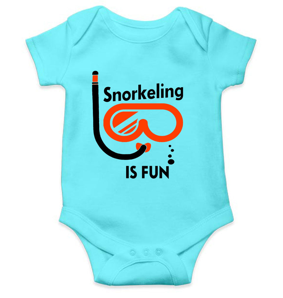 Snorkeling Is Fun Rompers for Baby Boy- KidsFashionVilla