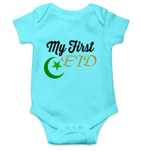 Load image into Gallery viewer, My 1st Eid Rompers for Baby Boy- KidsFashionVilla

