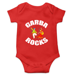 Garbha Rocks Rompers for Baby Boy- KidsFashionVilla