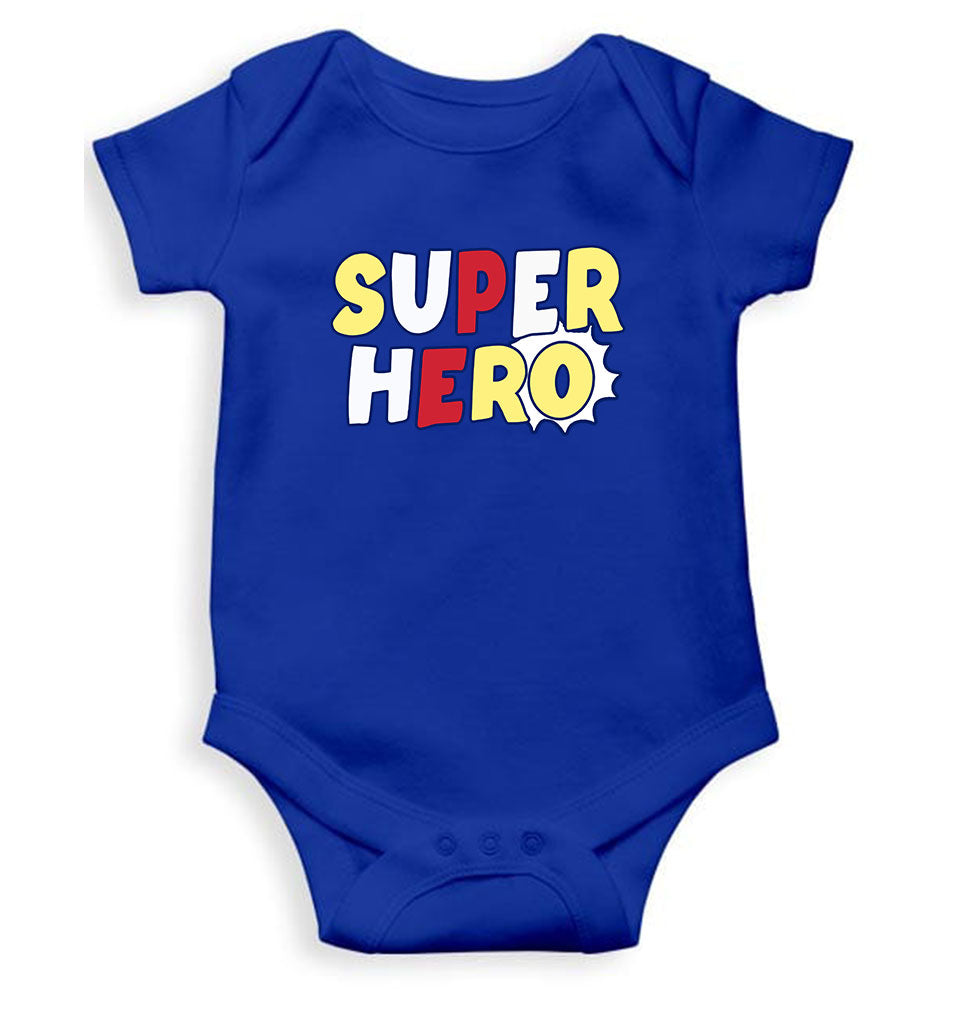 Super Heros Rompers for Baby Boy- KidsFashionVilla