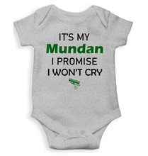 Load image into Gallery viewer, ITS MY MUNDUN I WONT CRY Rompers for Baby Girl- KidsFashionVilla
