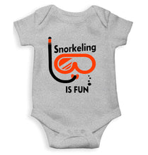 Load image into Gallery viewer, Snorkeling Is Fun Rompers for Baby Girl- KidsFashionVilla
