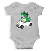 Load image into Gallery viewer, Dino Car Cartoon Rompers for Baby Girl- KidsFashionVilla
