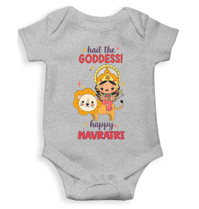 Happy Navratri Rompers for Baby Girl- KidsFashionVilla