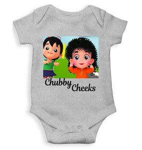 Chubby Cheeks Poem Rompers for Baby Boy- KidsFashionVilla