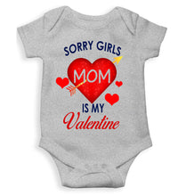 Load image into Gallery viewer, Sorry Girls Mom Is My Valentine Rompers for Baby Boy- KidsFashionVilla
